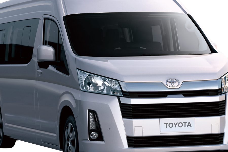 HiAce White chauffeur