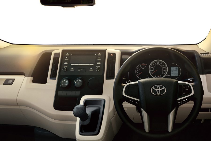 HiAce White chauffeur