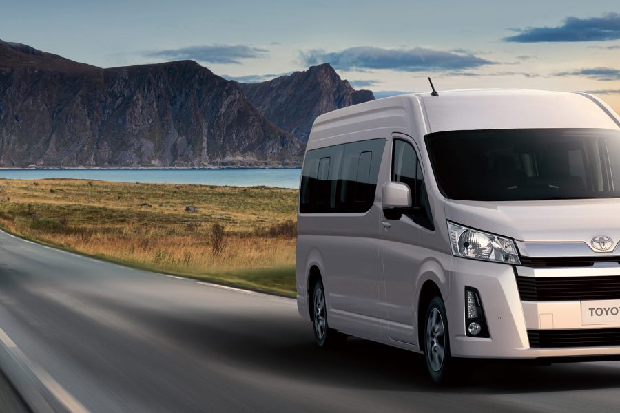 HiAce White chauffeur