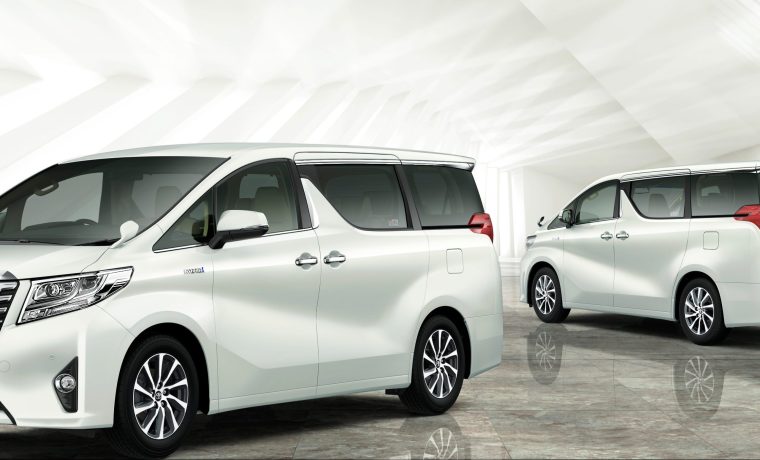 Alphard White chauffeur