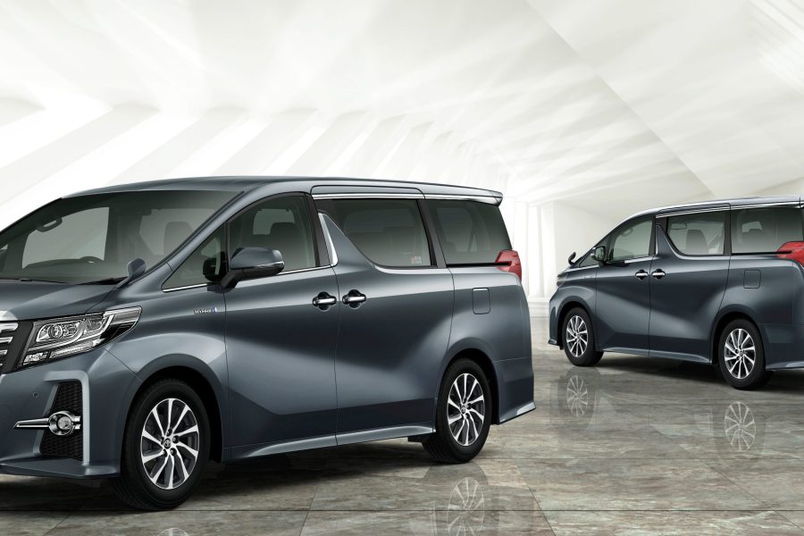 Alphard Black chauffeur
