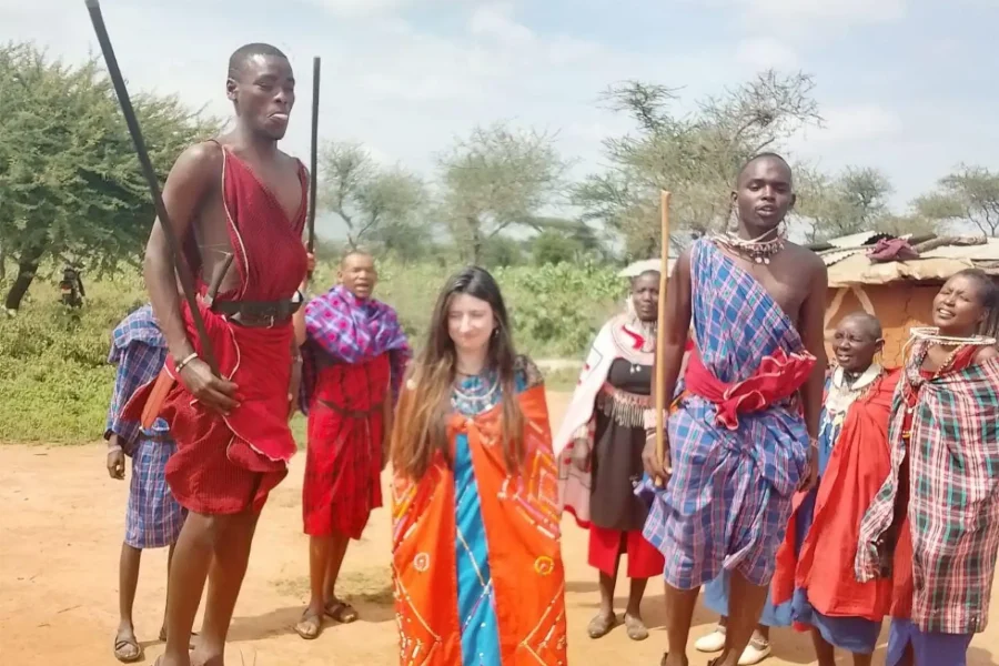 Maasai cultural village visit