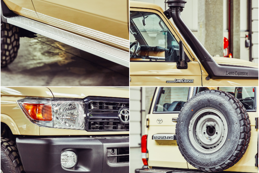 land cruiser 76 Gold chauffeur