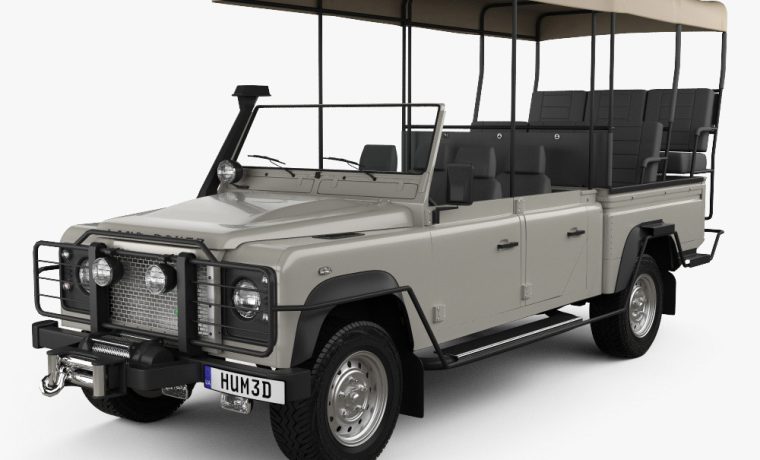 Defender 130 Grey chauffeur