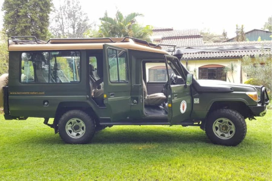 Land Cruiser 70 Series Green chauffeur