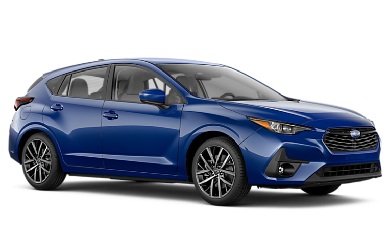 Impreza Blue chauffeur