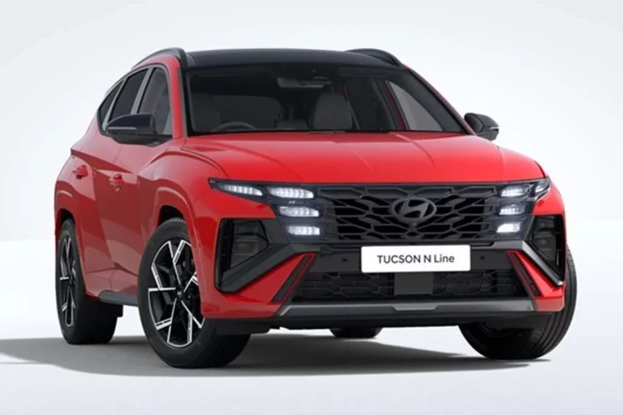 Hyundai Tucson Red chauffeur