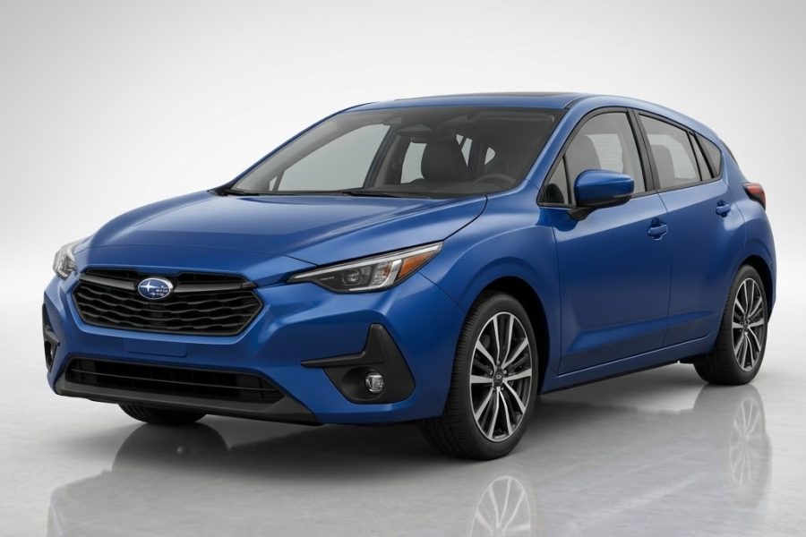 Impreza Blue chauffeur