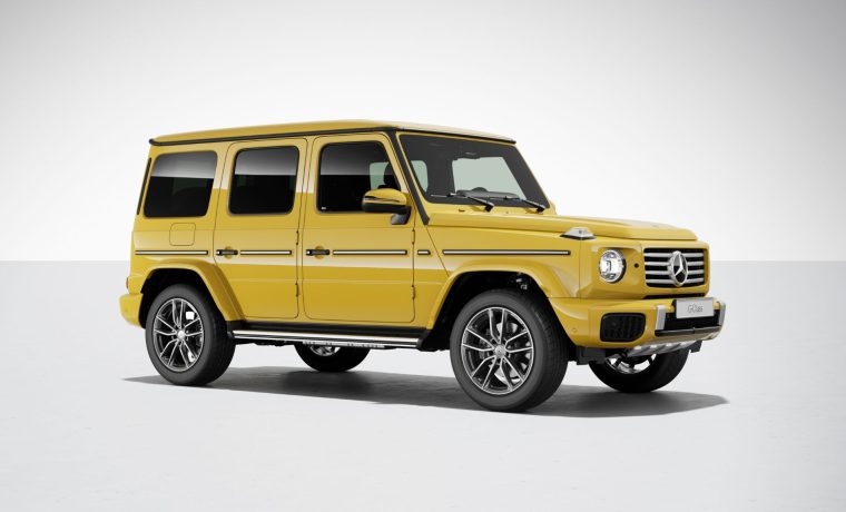 G-Class Yellow chauffeur