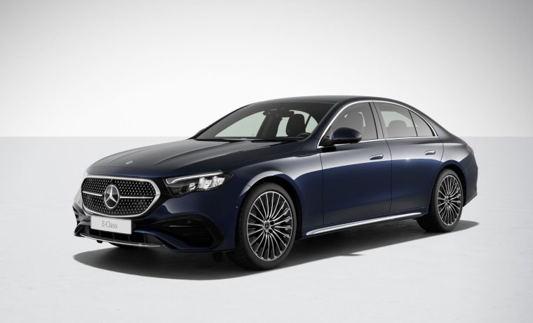 E-Class Blue chauffeur