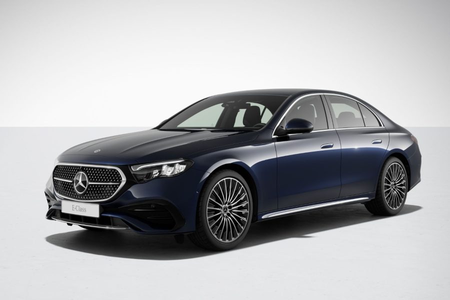 E-Class Blue chauffeur