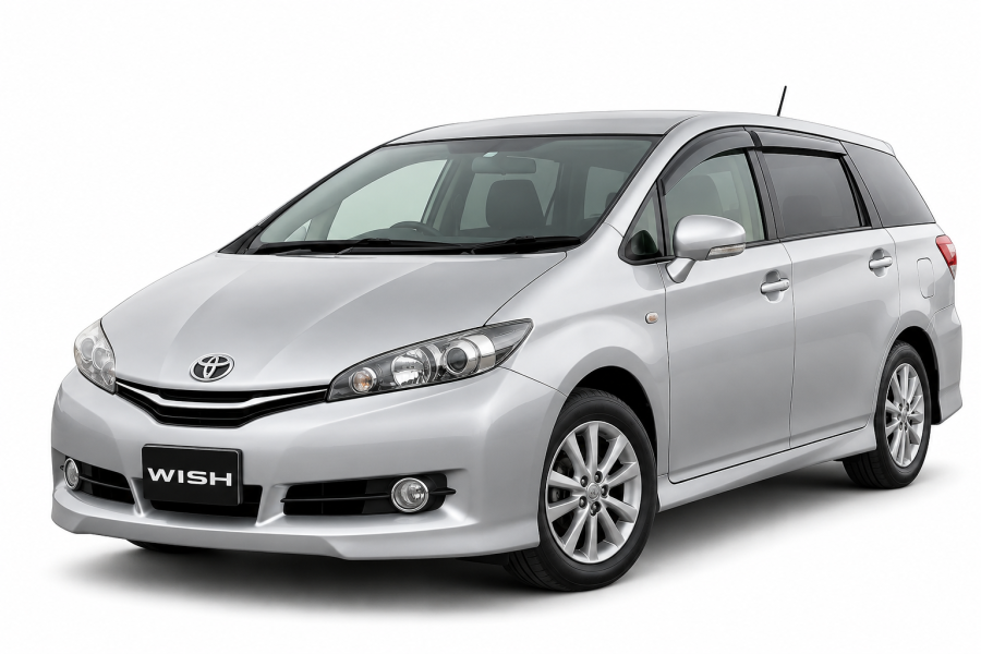 Toyota Wish shared shuttle Airport