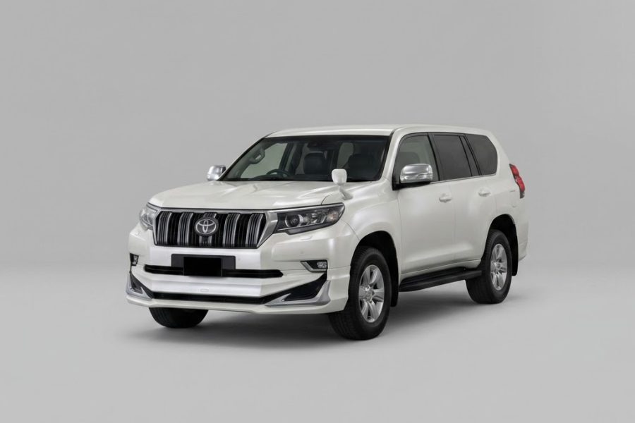 Land Cruiser Prado TX White chauffeur