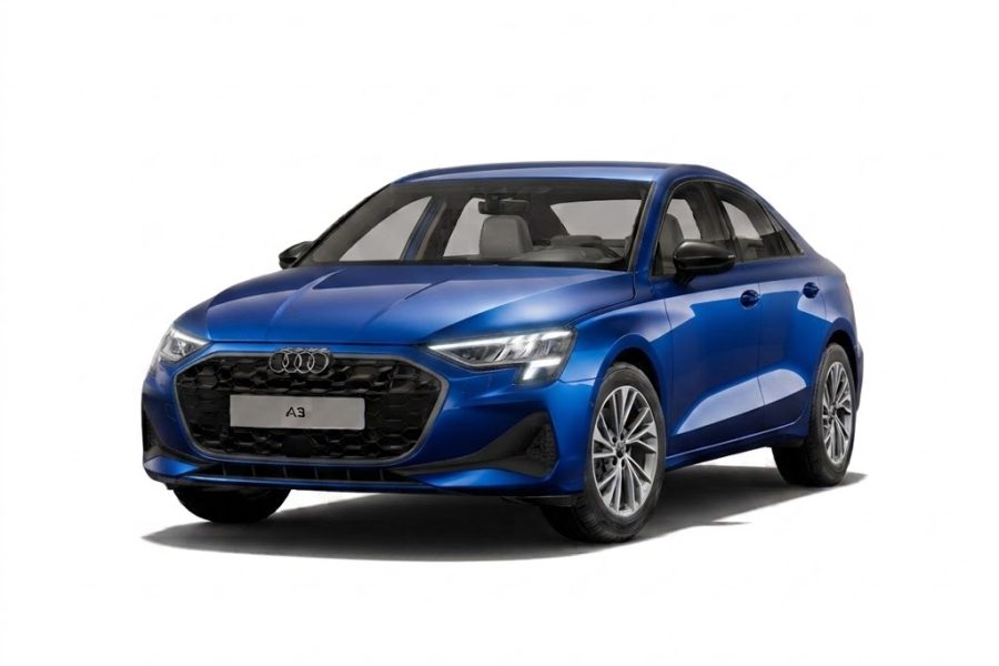 Audi A3 Blue chauffeur