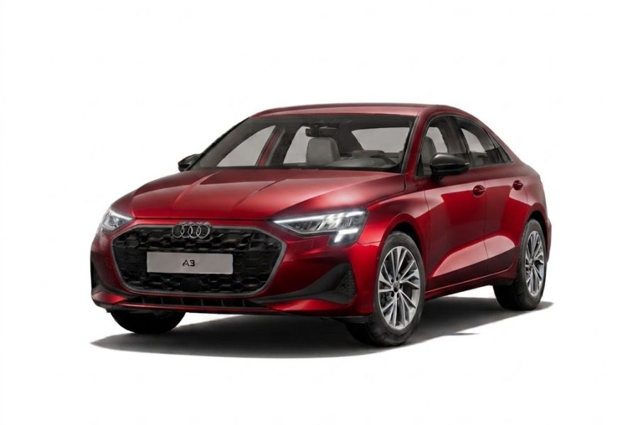 Audi A3 Red chauffeur
