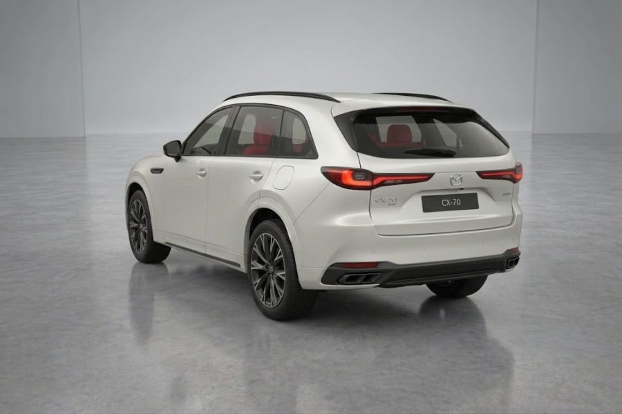 CX-70 White chauffeur