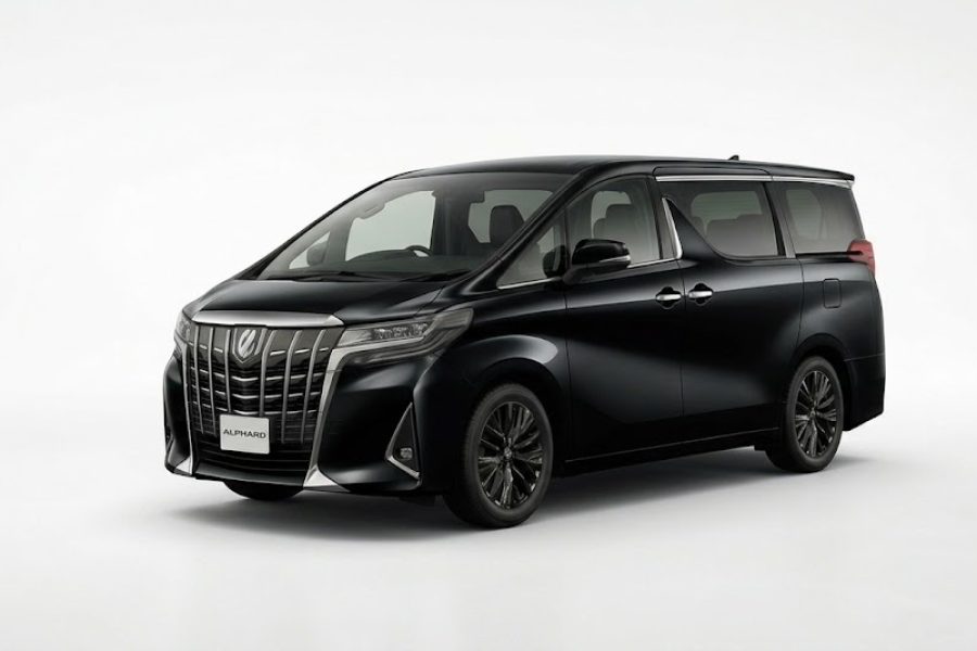 Alphard Black chauffeur