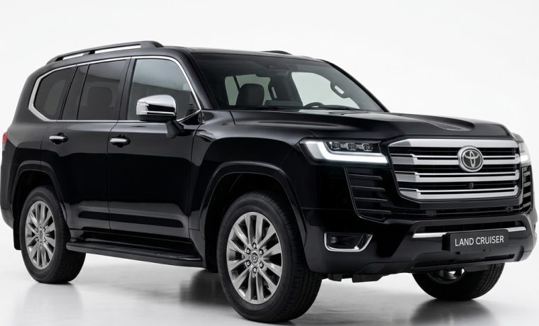 Land Cruiser 300 Black chauffeur
