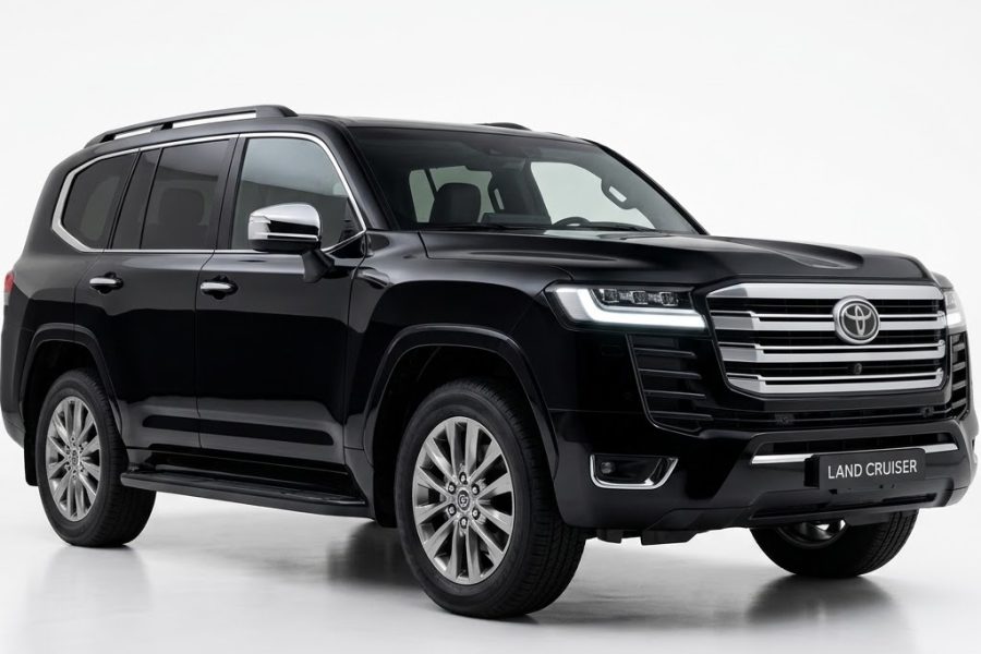 Land Cruiser 300 Black chauffeur