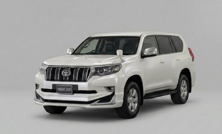 Land Cruiser Prado TX White chauffeur