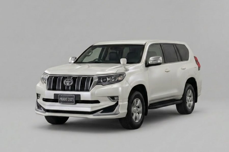 Land Cruiser Prado TX White chauffeur