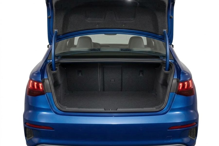 Audi A3 Blue chauffeur