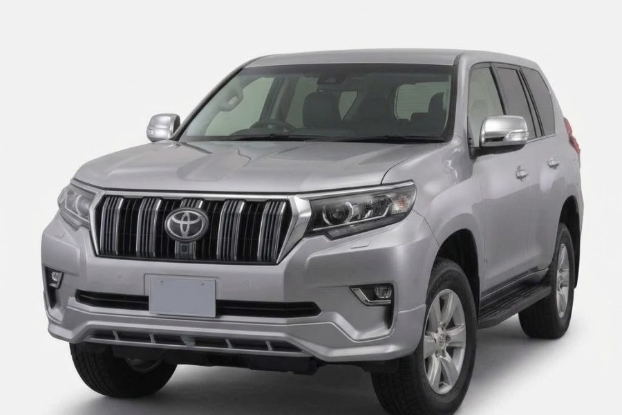 Land Cruiser Prado TX Silver chauffeur