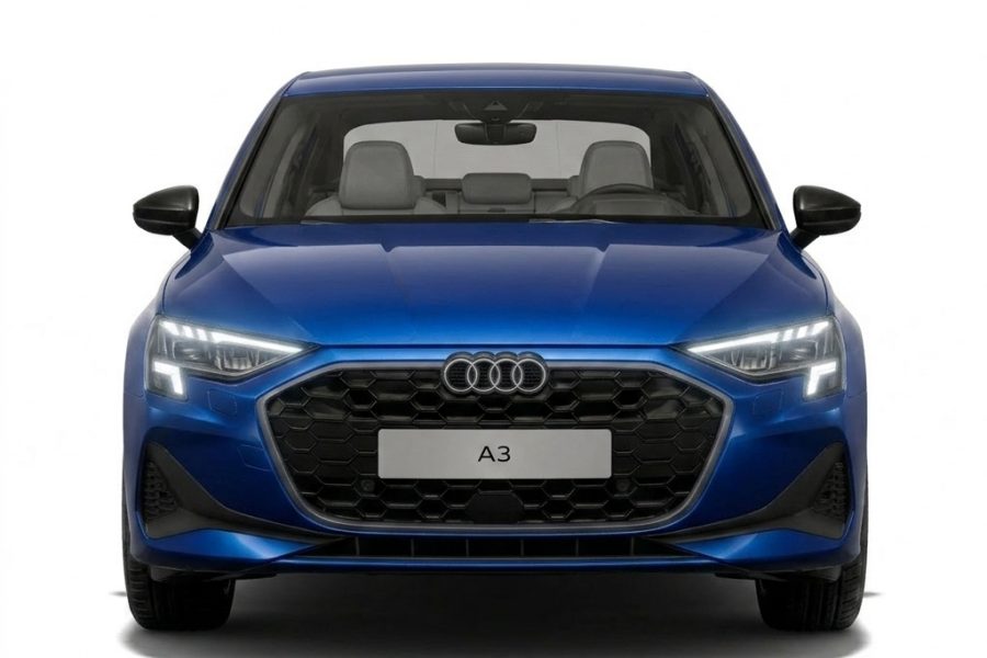 Audi A3 Blue chauffeur
