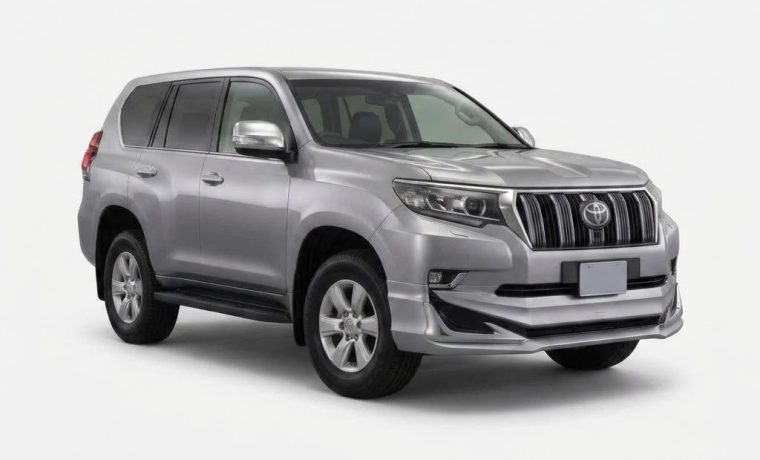 Land Cruiser Prado TX Silver chauffeur
