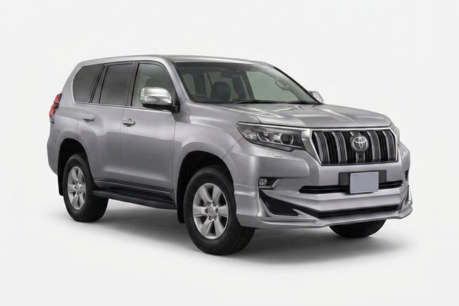 Land Cruiser Prado TX Silver chauffeur