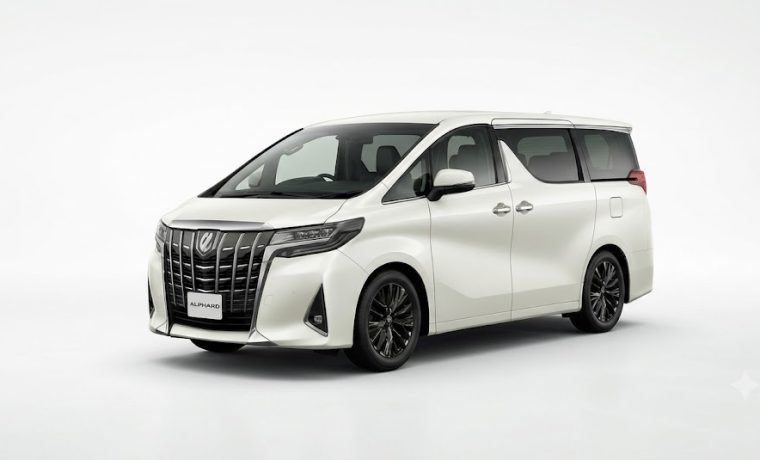 Alphard White shared shuttle Airport